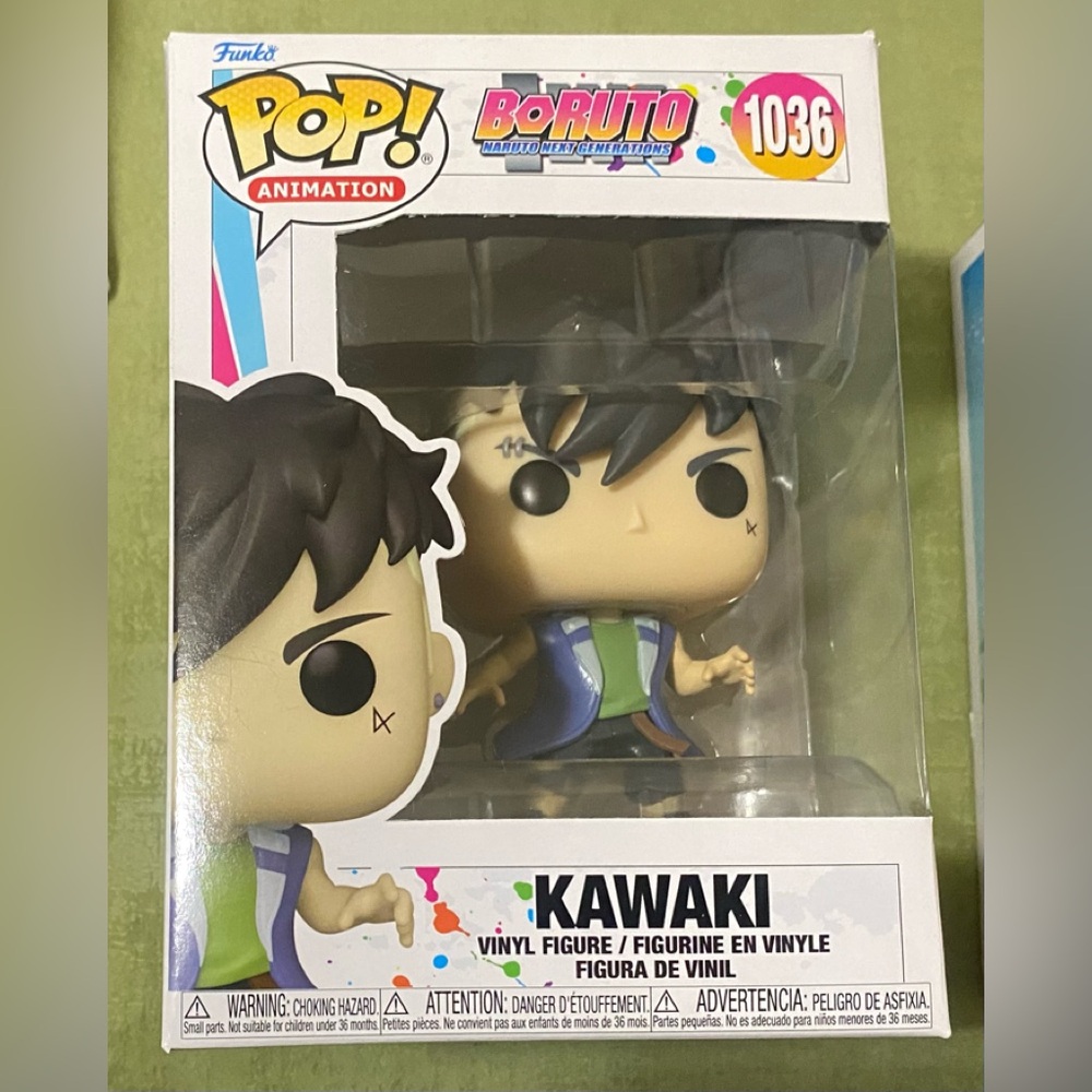Funko Pop Kawaki Vinyl Figure - Black and Blue